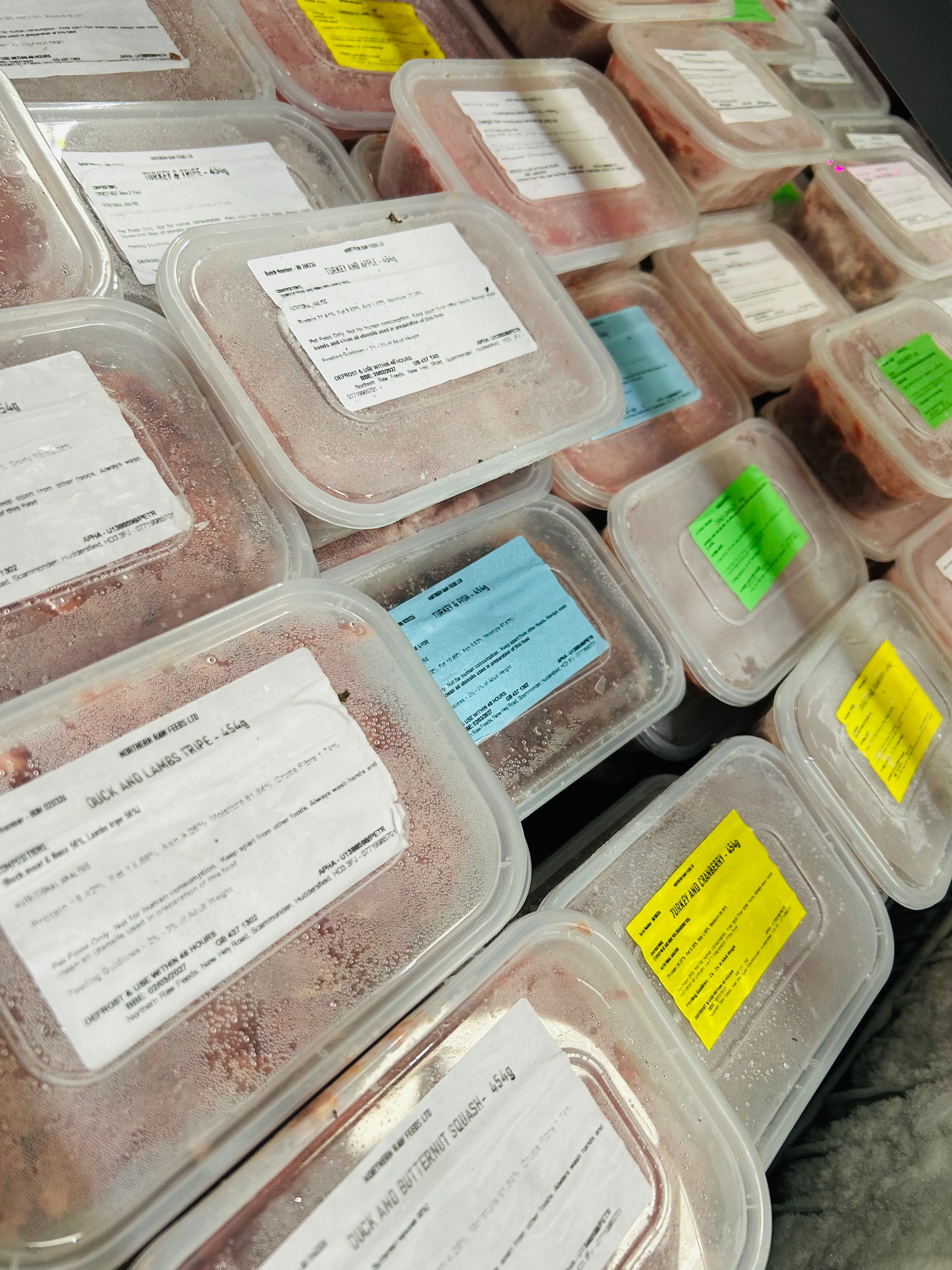 Northern raw feeds